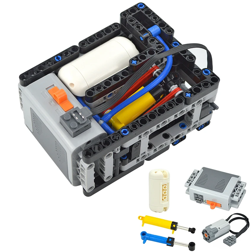 Lego Set Technic - NUOVI Mattoni Pneumatica Tecnica Compressore Elettrico