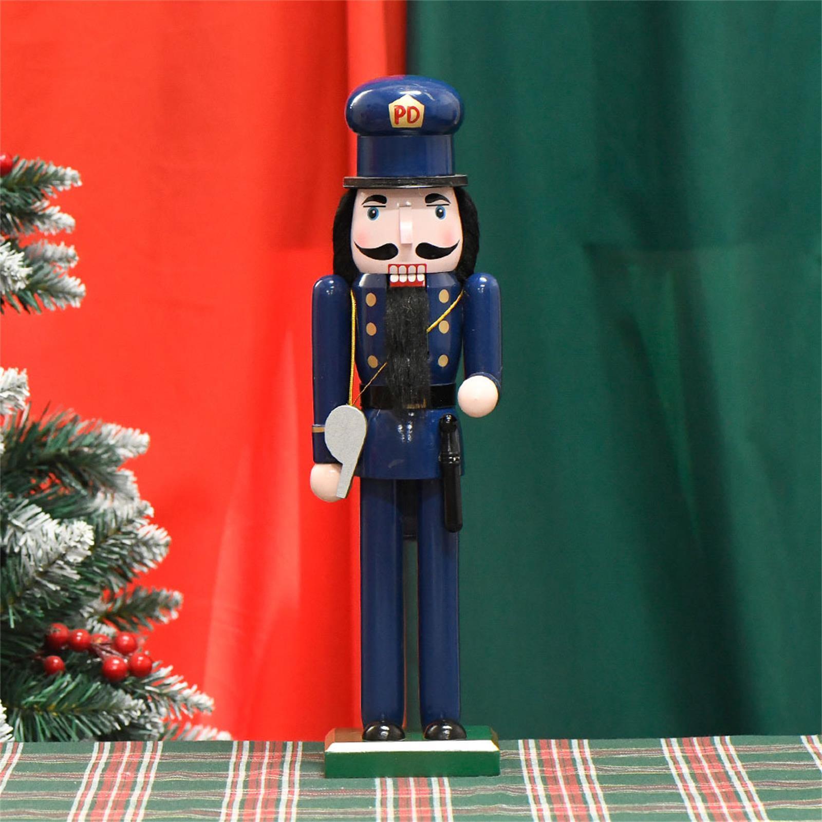 Nutcracker Figurine - Statuetta Schiaccianoci Natalizia, Decorazione Natalizia, Schiaccianoci