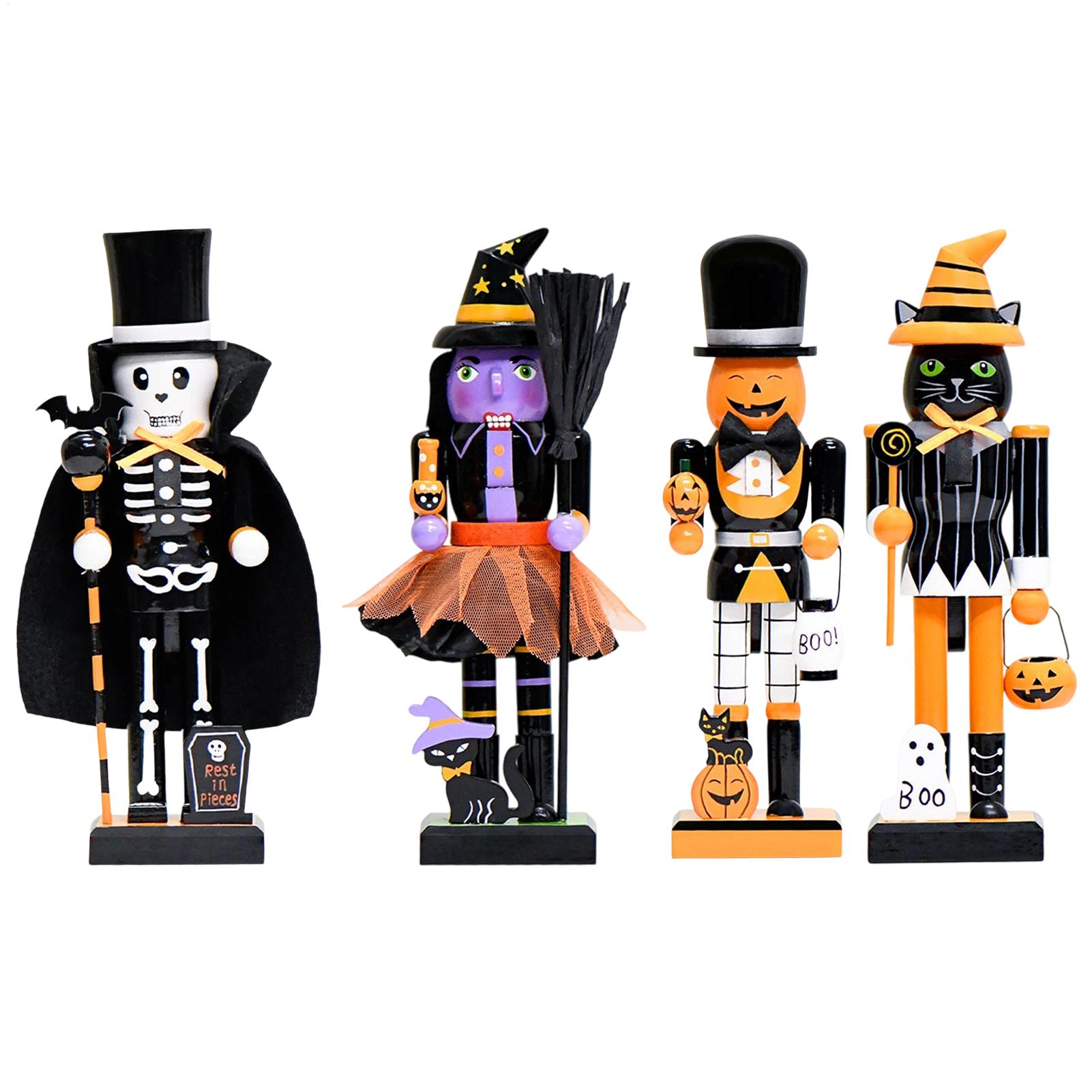 Nutcracker Figurine - Decorazione natalizia in legno a tema