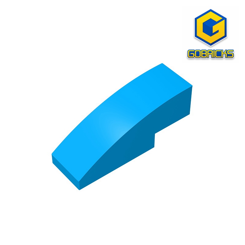 Lego Set City - Gobricks 50950 10PCS Mattoncini Curvi 2x1x2/3