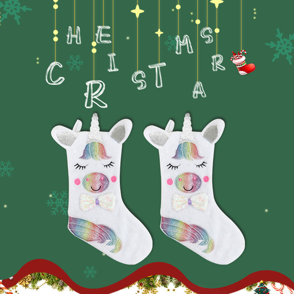 Christmas Stocking Hanging - Sacchetto regalo a forma di calza