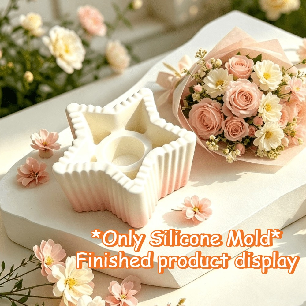 Holiday Candle Set - Stampo in silicone per scatola quadrata