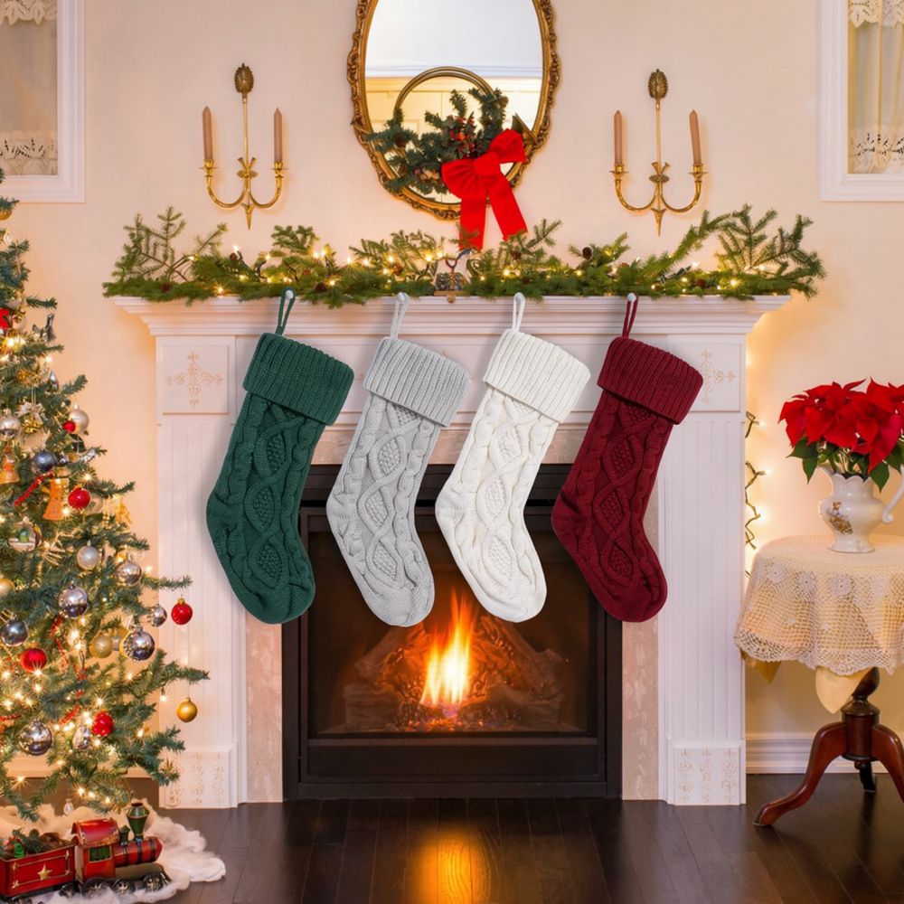 Calze decorative per l'albero  - Christmas Stocking Hanging recensione e prezzo