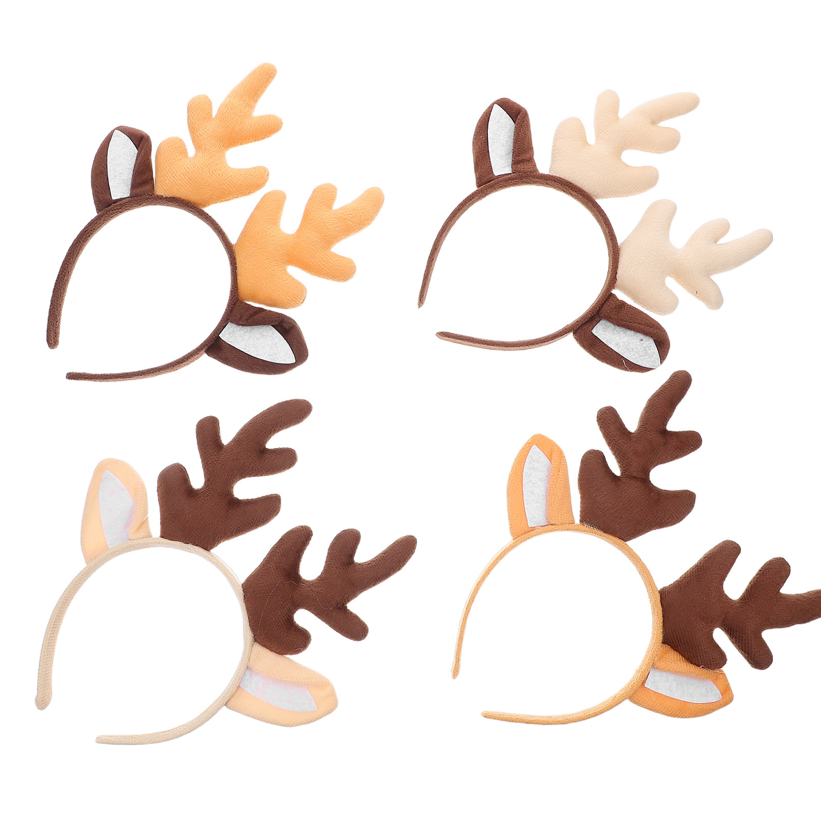 4 Pezzi Cerchietto Natalizio c - Reindeer Antlers Headband recensione e prezzo