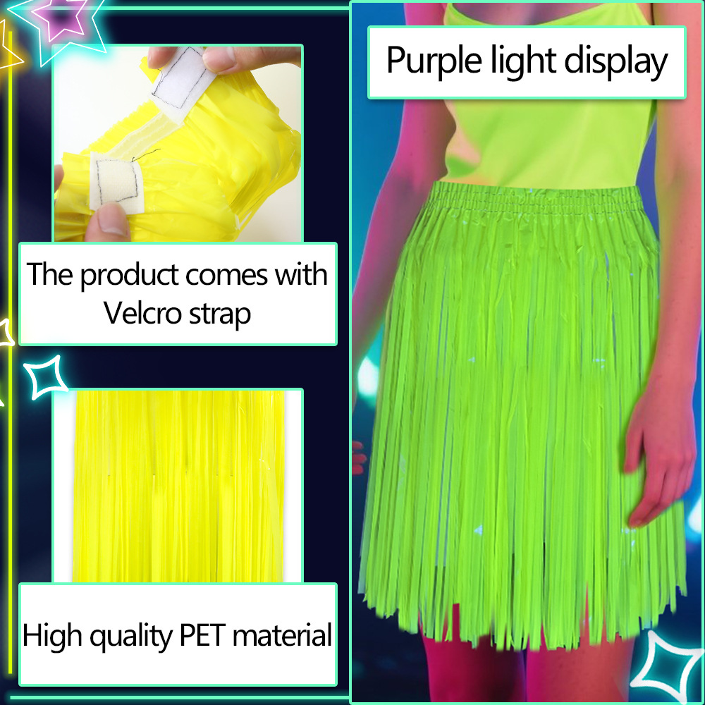 Gonna in Tinsel Fluorescente N - Tinsel Garland Decoration recensione e prezzo