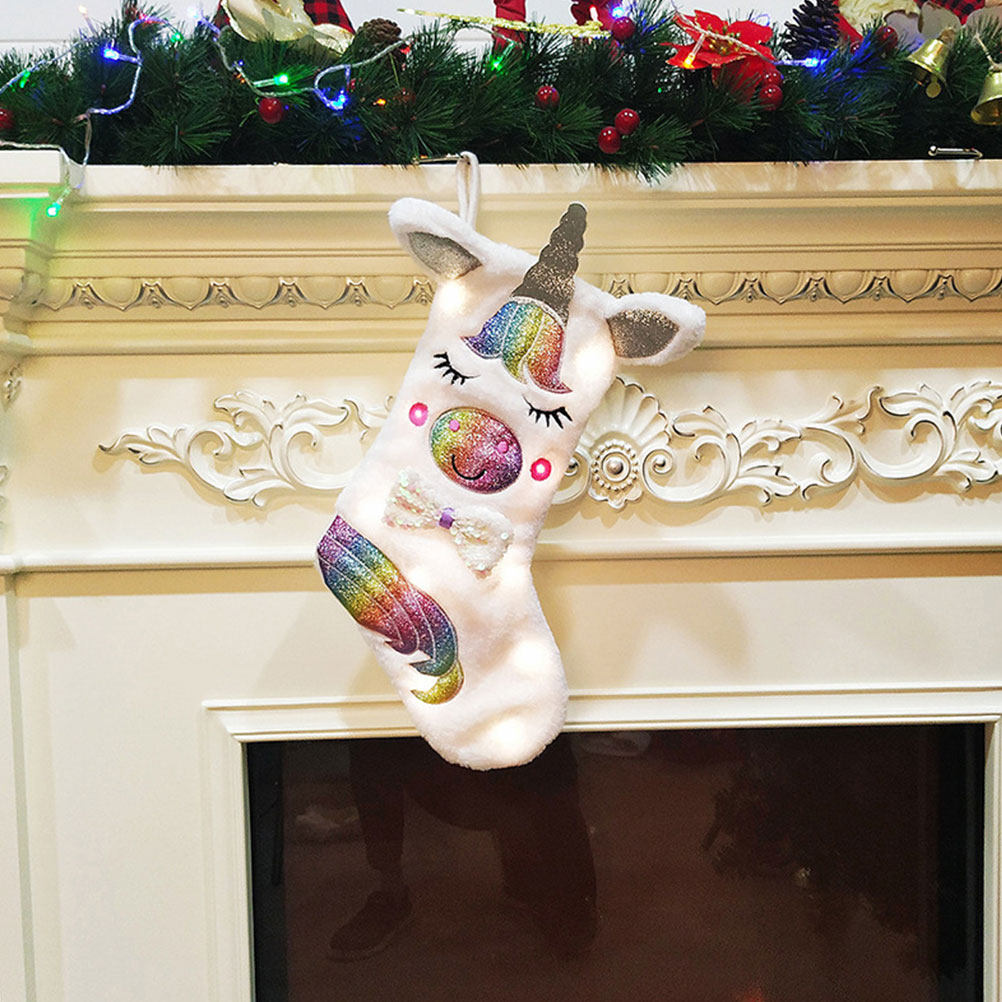 Sacchetto regalo a forma di ca - Christmas Stocking Hanging recensione e prezzo