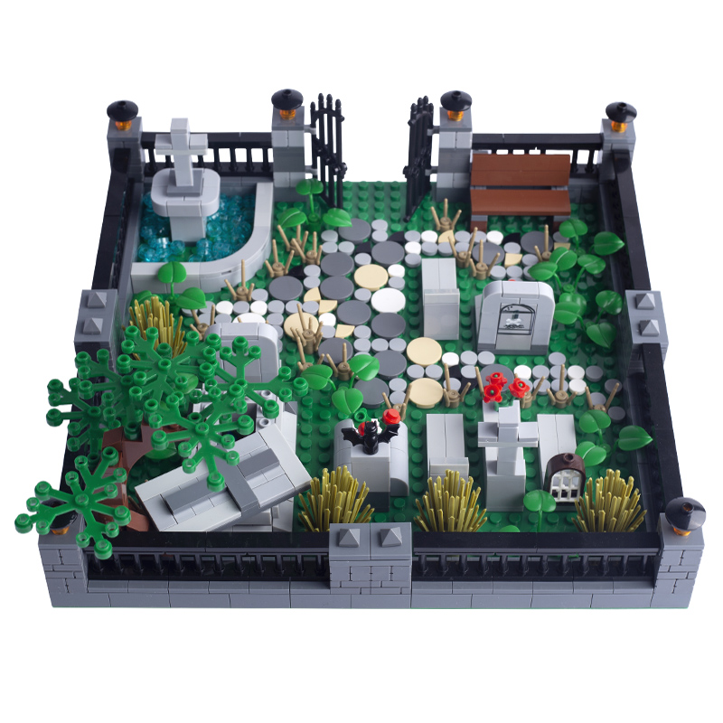 MOC Halloween cimitero Buildin - Lego Set City recensione e prezzo