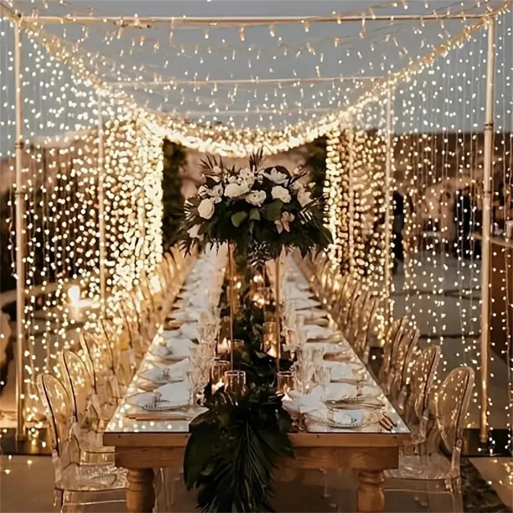 Luci a stringa LED per tende,  - Led Fairy String Lights recensione e prezzo