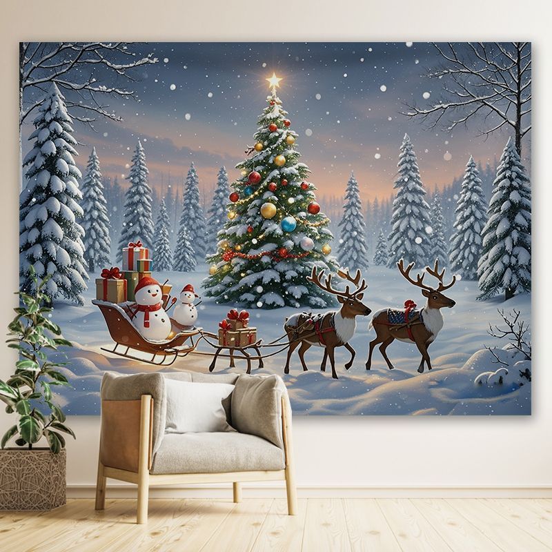 VIKAMA Arazzo da Parete con Al - Christmas Tree Artificial recensione e prezzo