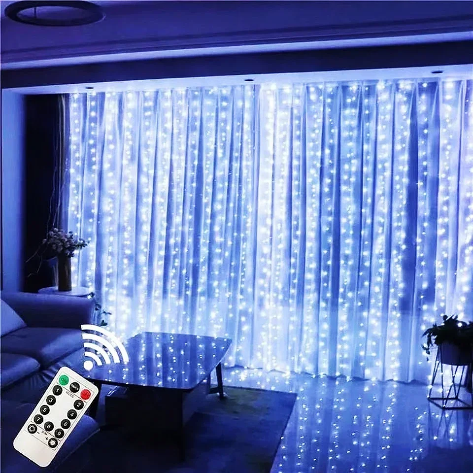 Luci a tendina LED con telecom - Led Fairy String Lights recensione e prezzo