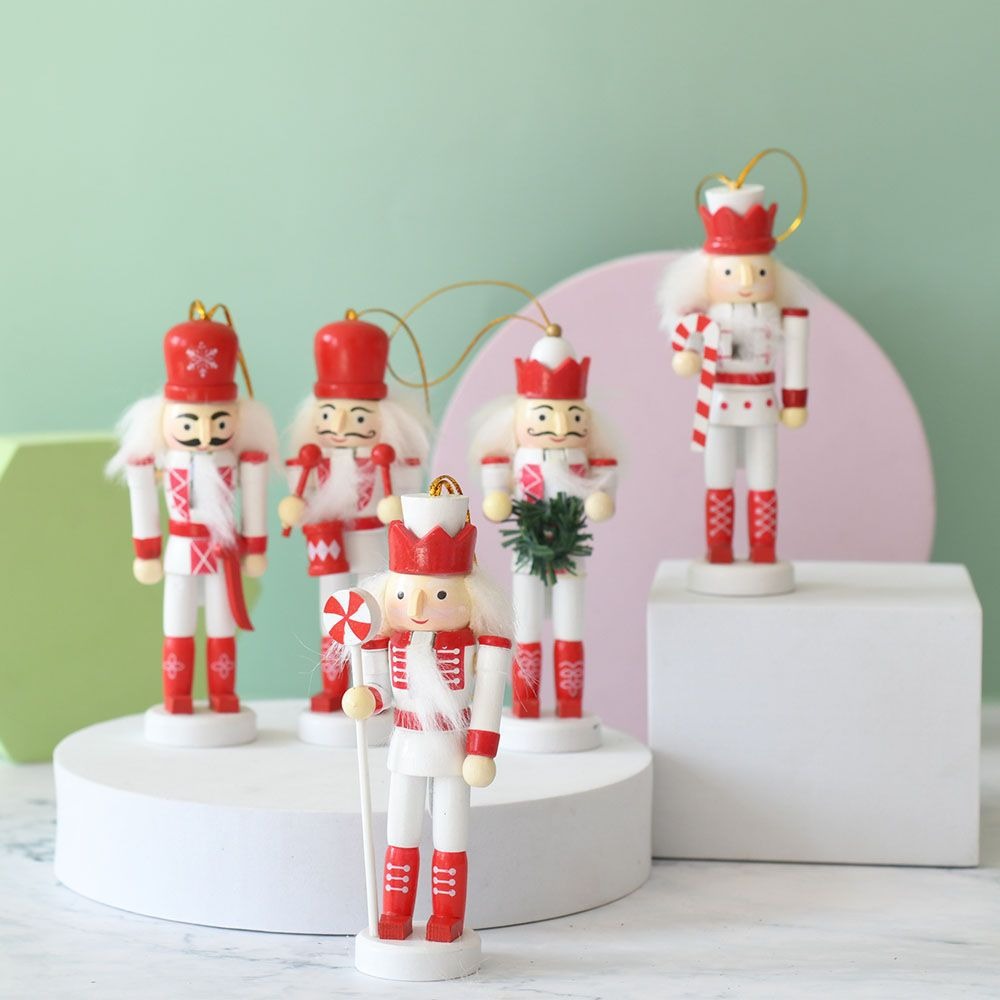 5 pezzi, decorazioni natalizie - Nutcracker Figurine recensione e prezzo
