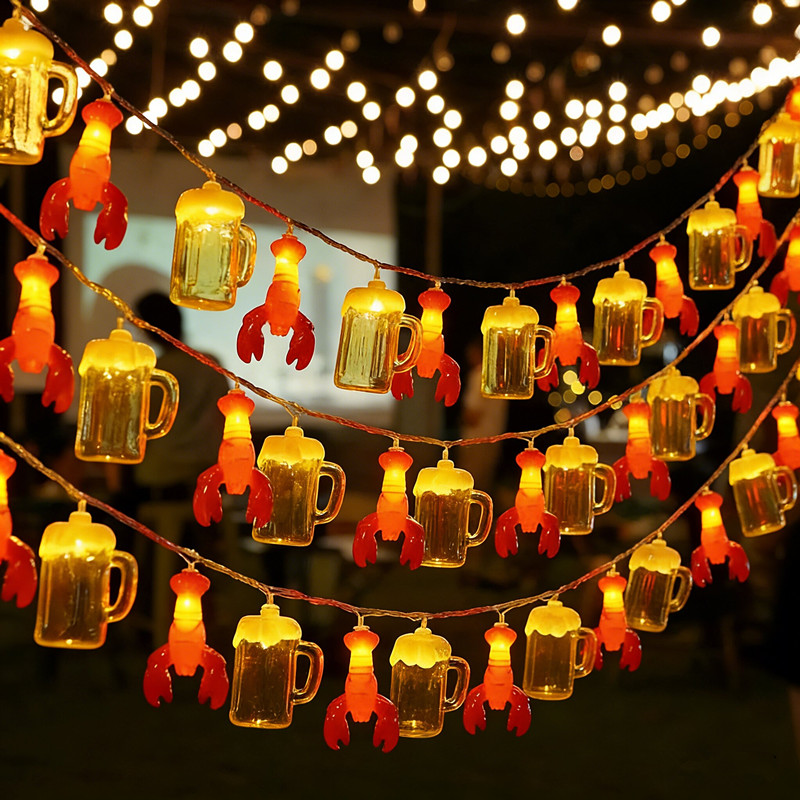 Luci a corda a forma di boccal - Led Fairy String Lights recensione e prezzo