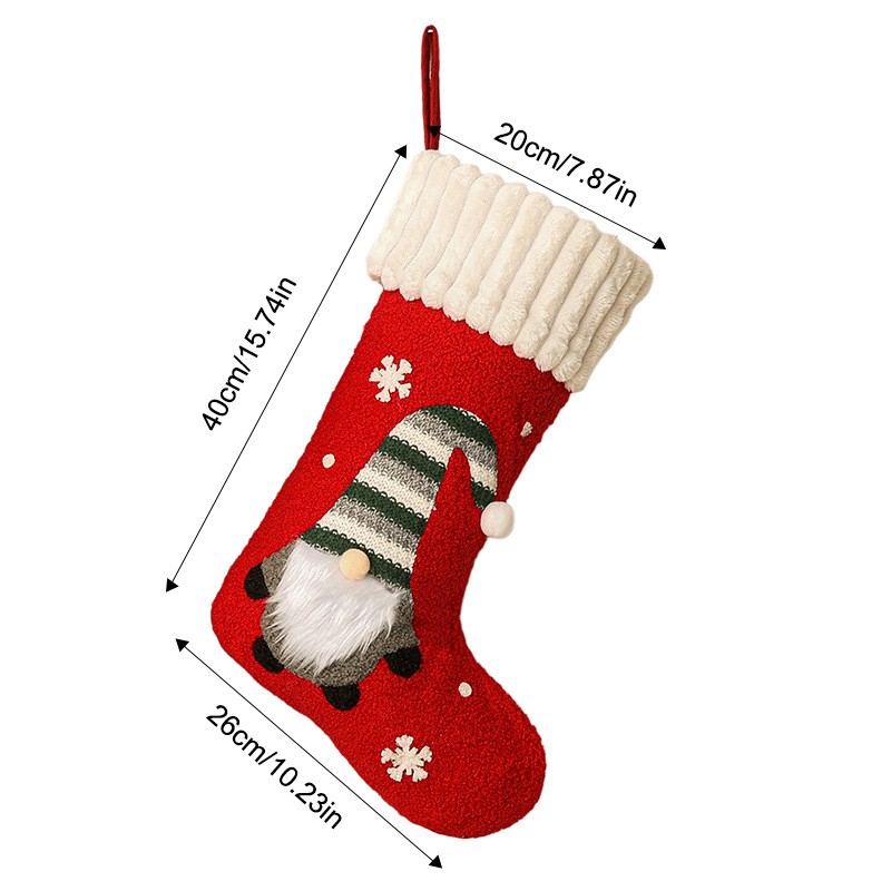 Grande Calza di Natale con Vec - Christmas Stocking Hanging recensione e prezzo